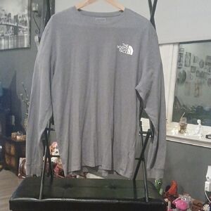 The North Face Charcoal Long Sleeve Tee